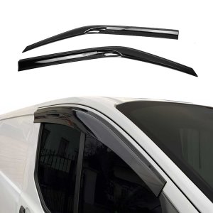 Mercedes Sprinter Wind Deflector - Omac - Acrylic 2 Pcs - Black - 2006